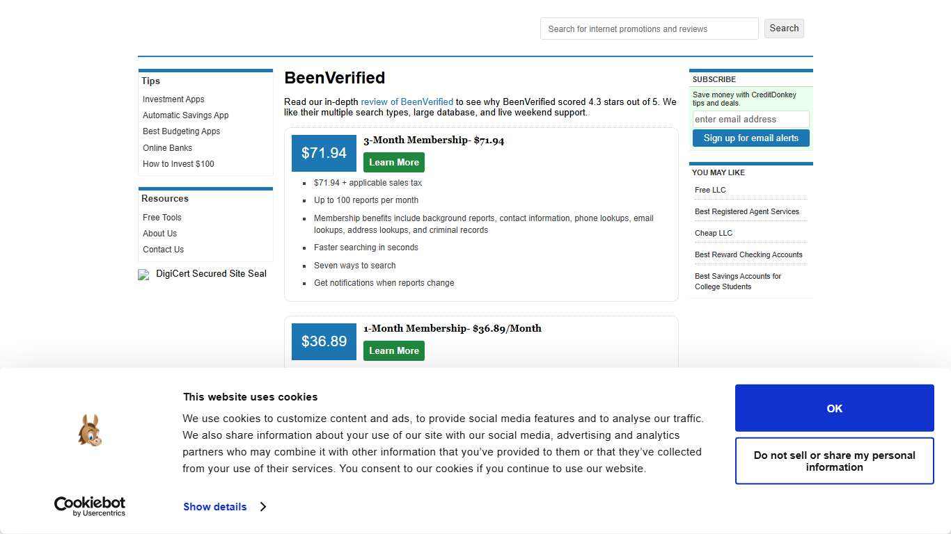 BeenVerified: Top 2 Promo Codes for January 2026